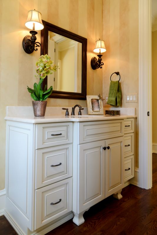 Vanity Cabinet Installation